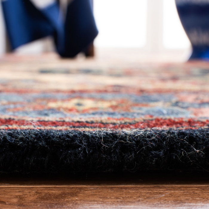 Astoria Grand Balthrop Handmade Wool Red / Multi Rug & Reviews Wayfair